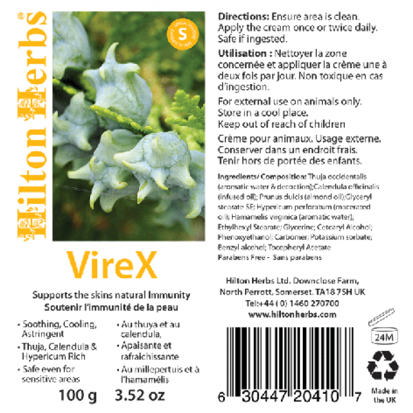 HILTON HERBS VireX krema 100 g