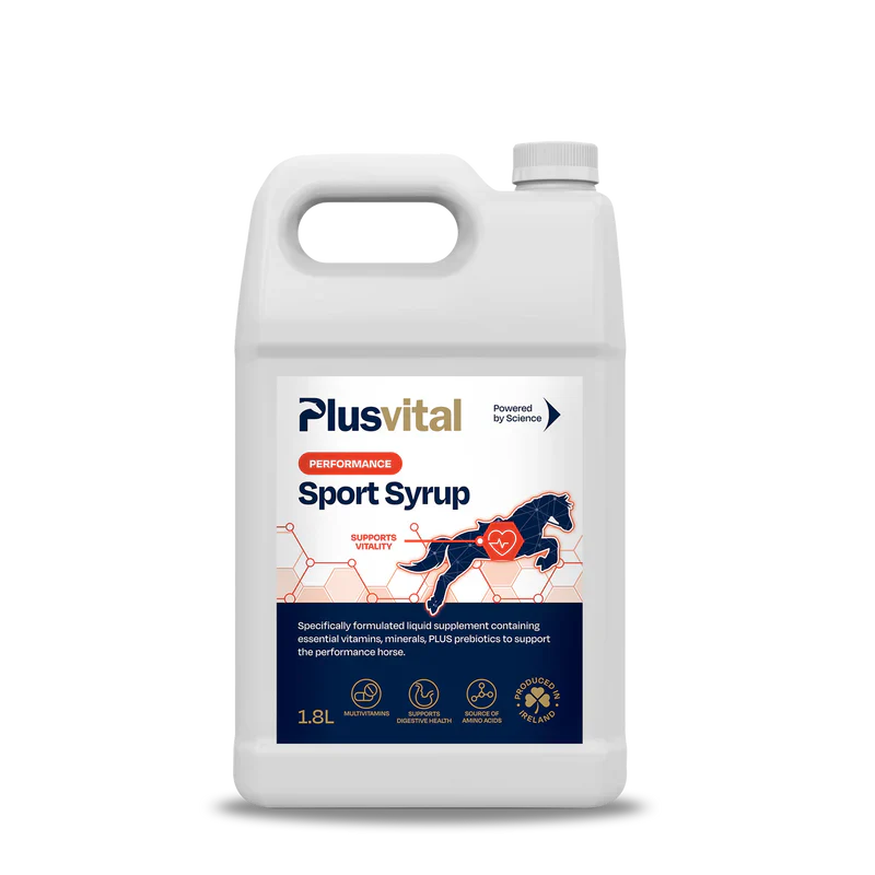 PLUS VITAL Sport syrup - napredna podpora za konje v športu